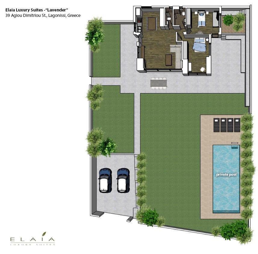 Elaia Luxury Suites Lagonisi Exterior photo